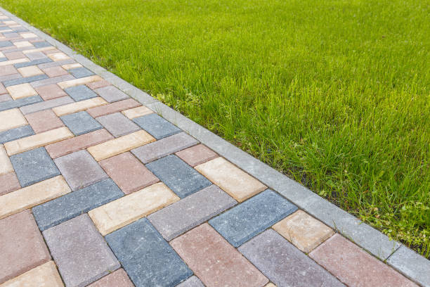 Permeable Paver Driveway in Pablo, MT